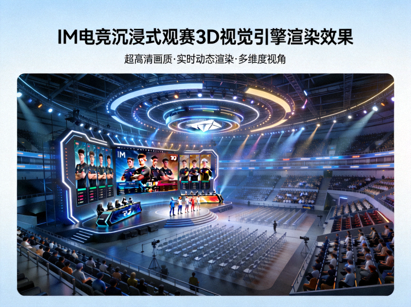 IM电竞沉浸式观赛3D视觉引擎渲染效果展示